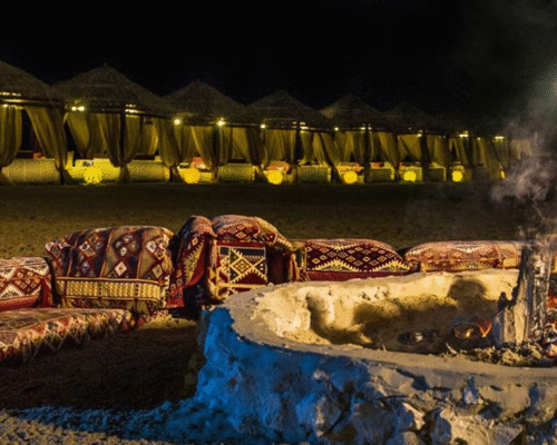 Over Night Stay In The Desert Camp