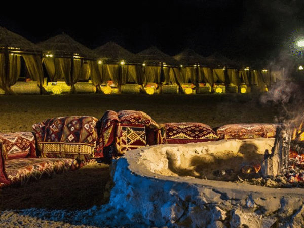 Over Night Stay In The Desert Camp